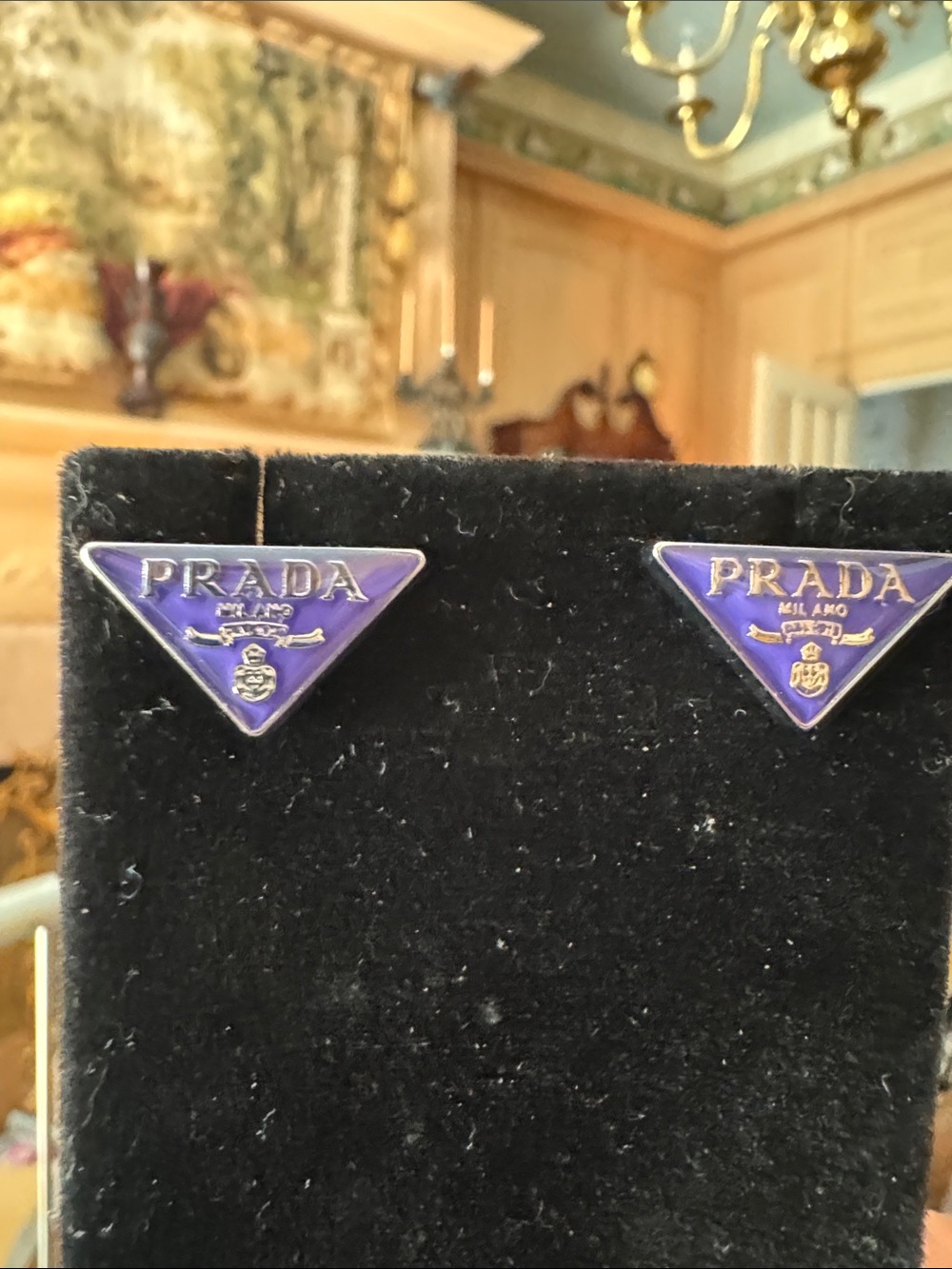 Earrings Triangle  Stud